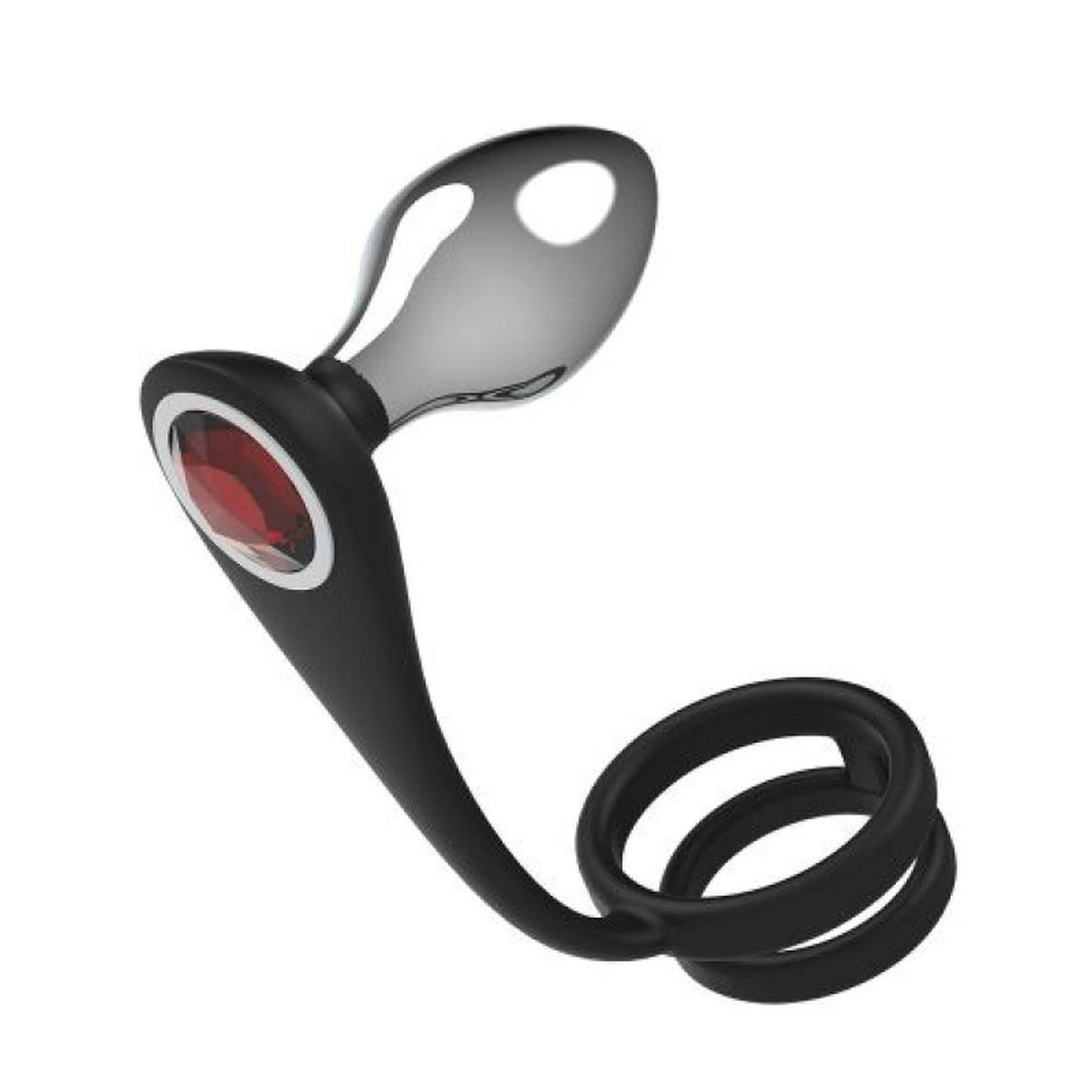 Plug anal multifunzione Bully – negro