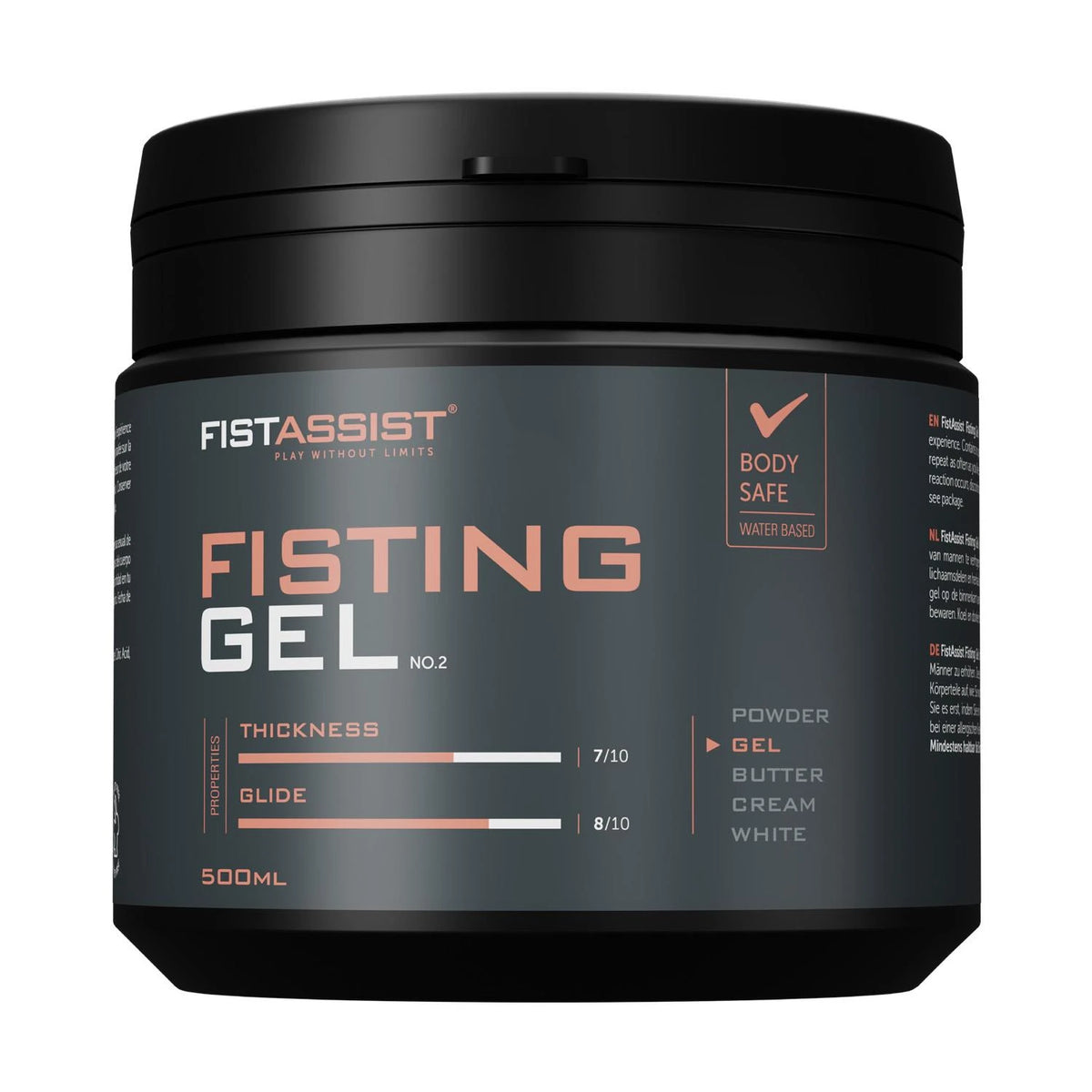 Lubrificante Fist Assist Fisting 500 ml 2-00302 | Cobeco