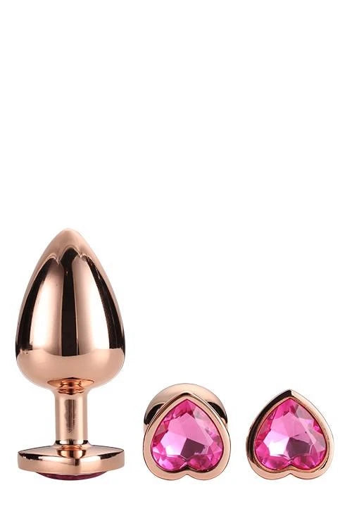 COFFRET DE BOUGIES SCINTILLANTES ROSE DORÉ