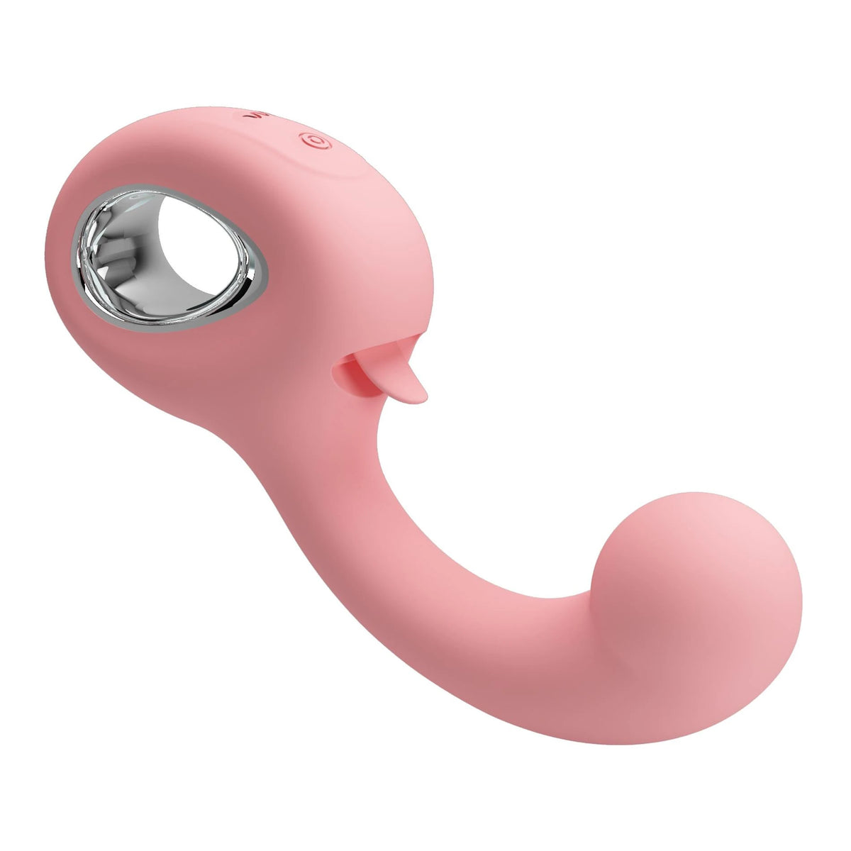 Estimulador de clítoris Erynnyes 5 licking 10 funciones – recargable, rosa | Pretty Love