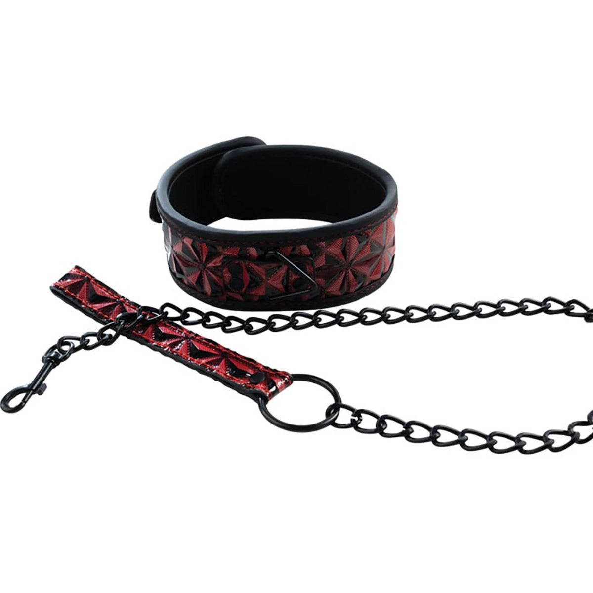 Bondage-Fessel Collar with detachable leash 94-FF001038 | Fantasy