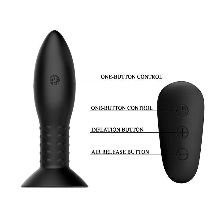 Plug anal – vibrant, avec télécommande | Mr. Play