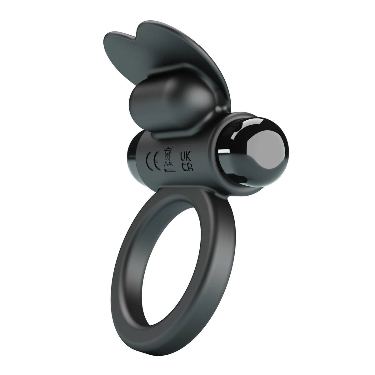 Anillo para el pene Vibrant Debonaire 10 funciones – vibrador, negro | Pretty Love
