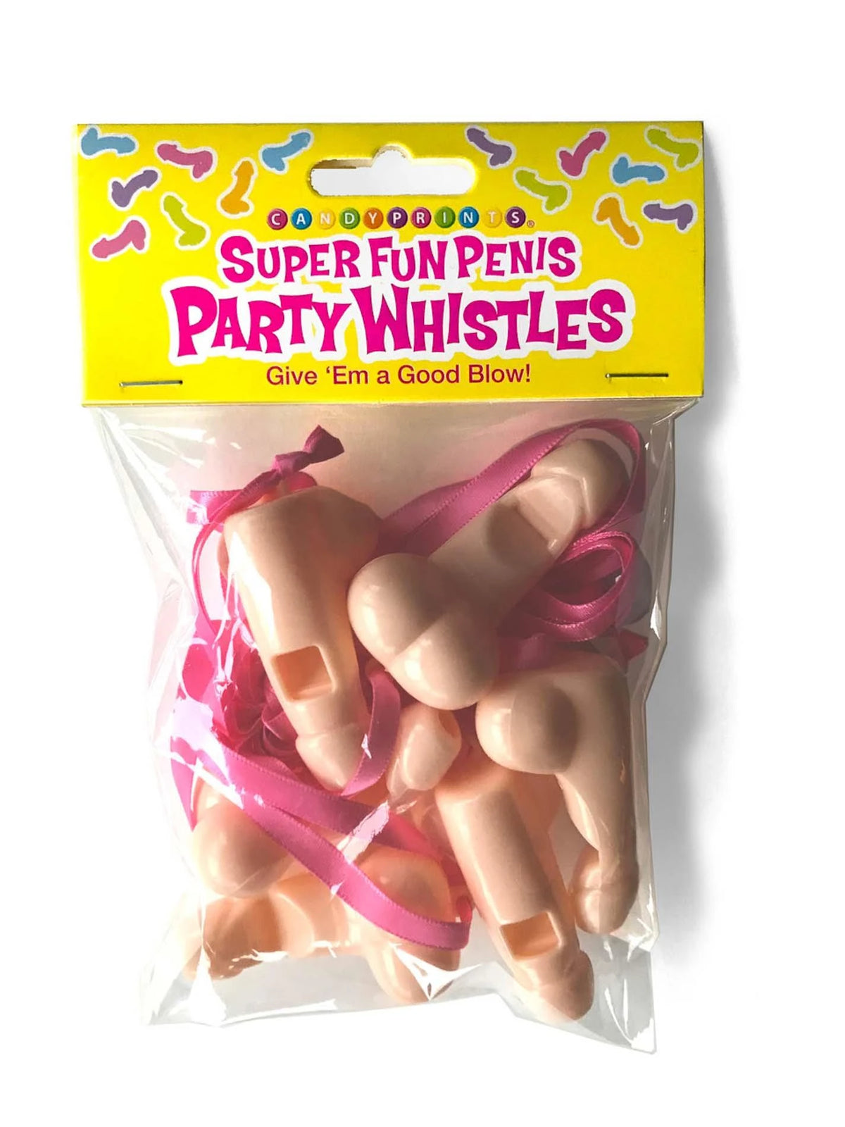 Presente de brincadeira Party Whistles 6pk | LITTLE GENIE PRODUCTIONS