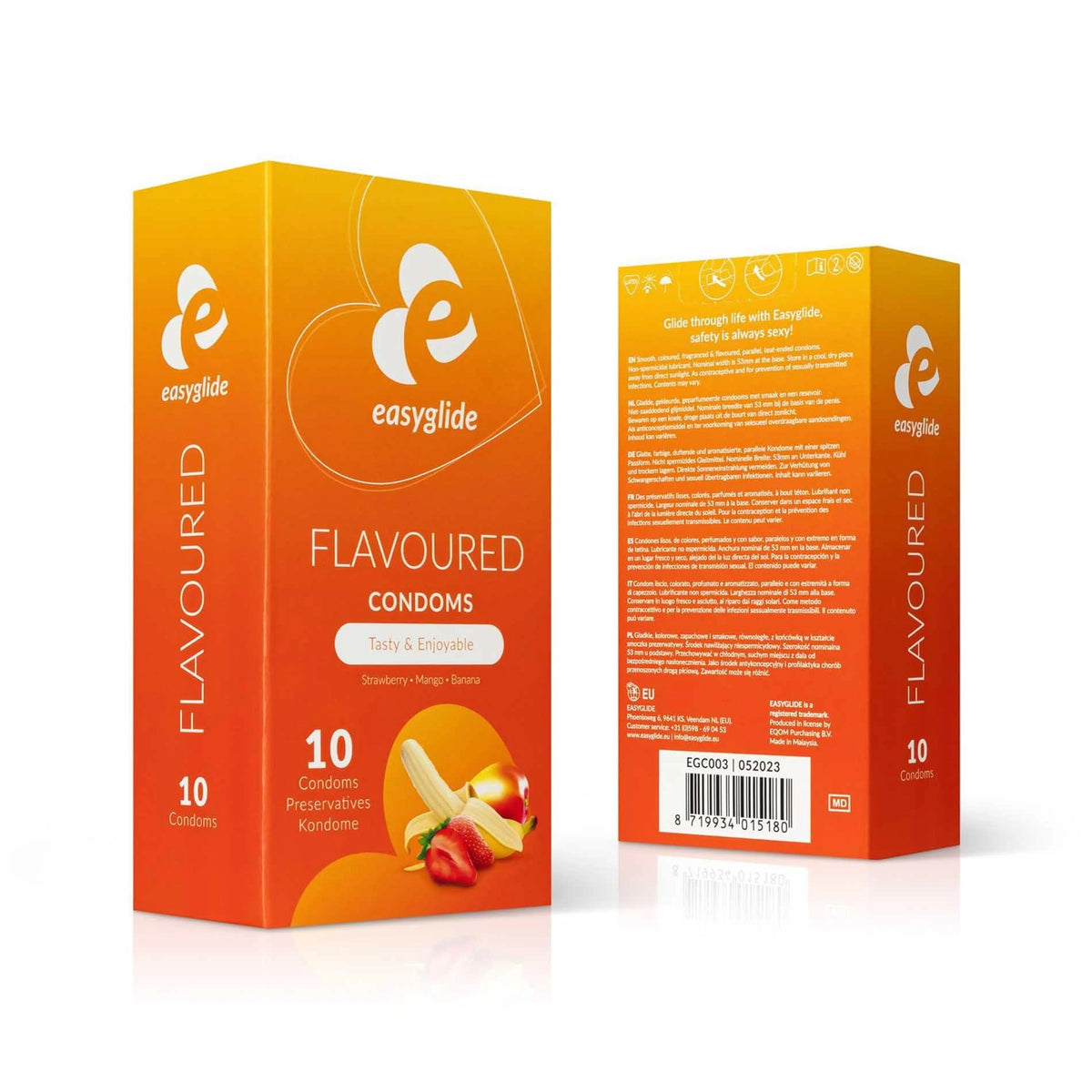 Preservativi Flavored – aromatizzato 55-EGC003 | EasyGlide