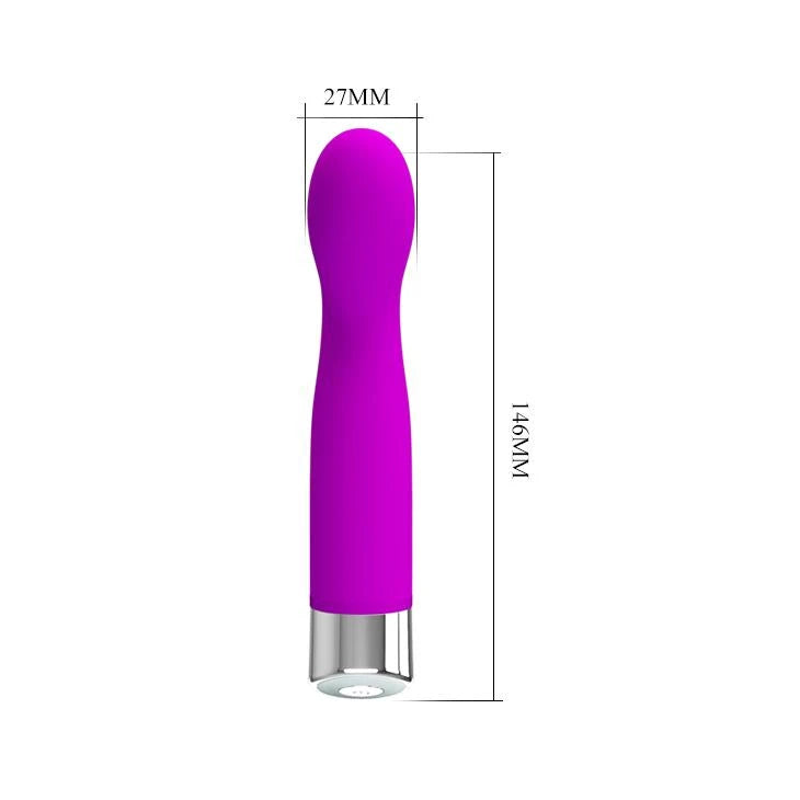 Vibromasseur point G John 12 fynctions – fuchsia | Pretty Love