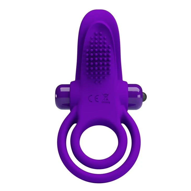 PRETTY LOVE - ANNEAU PÉNIS VIBRANT Violet- 10 fonctions de vibration