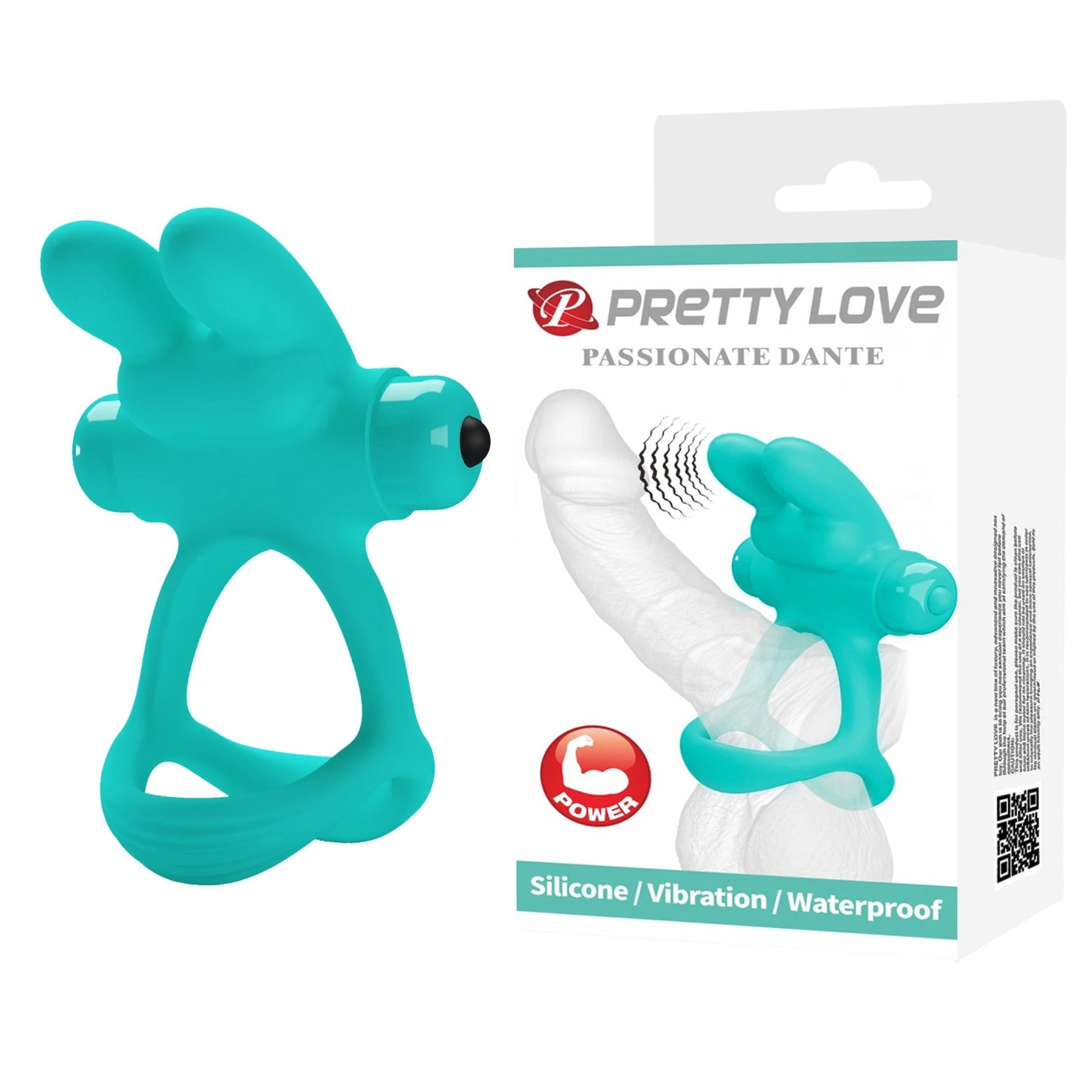 PRETTY LOVE - PASSIONATE DANTE, 10 fonctions de vibration