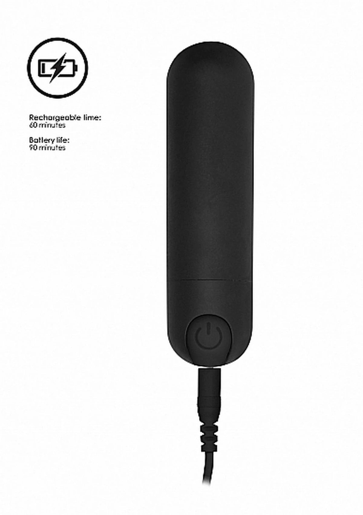 Bullet-Vibrator 10 Funktionen – wiederaufladbar, schwarz | Be Good Tonight