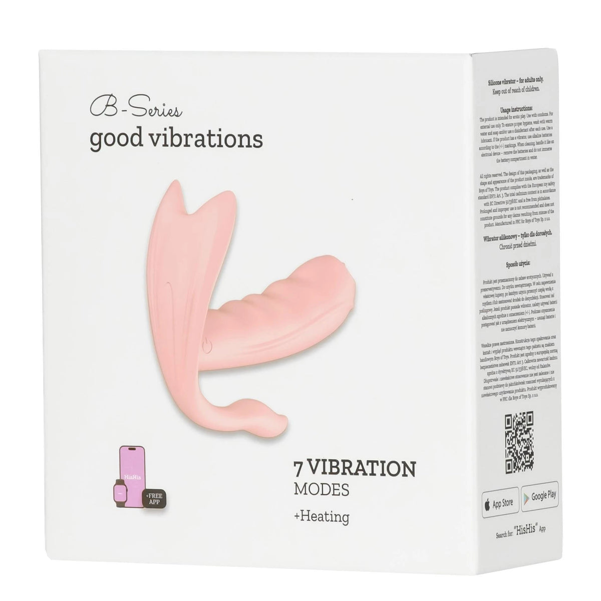 Spezial-Vibrator 7 Funktionen – App-gesteuert, wiederaufladbar, rosa | Favorites