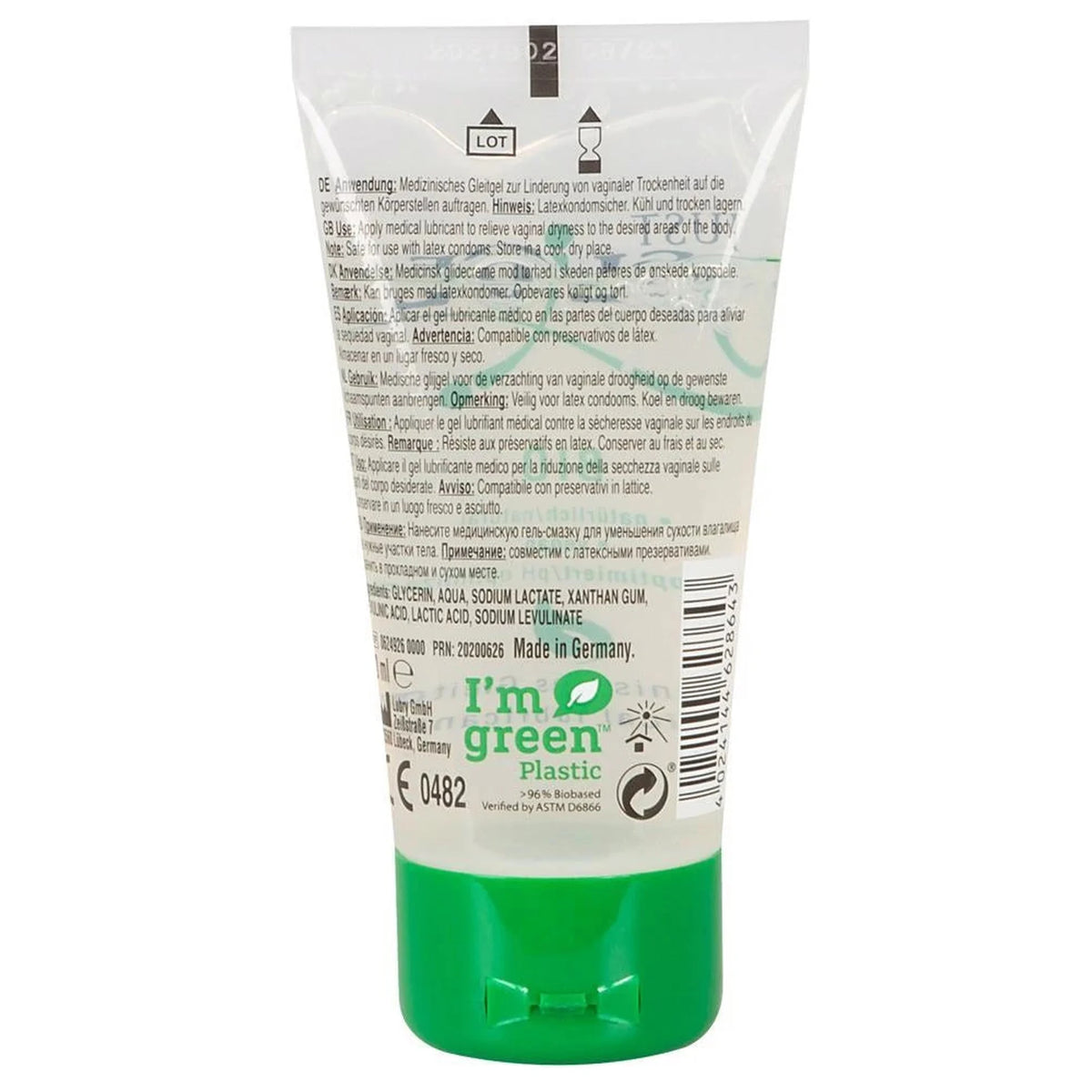 Gleitmittel Bio – auf Wasserbasis 06249260000 | Just Glide
