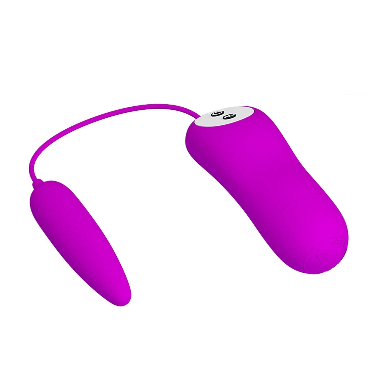 Vibrating egg Harriet 12 functions – remote control, fuchsia | Pretty Love