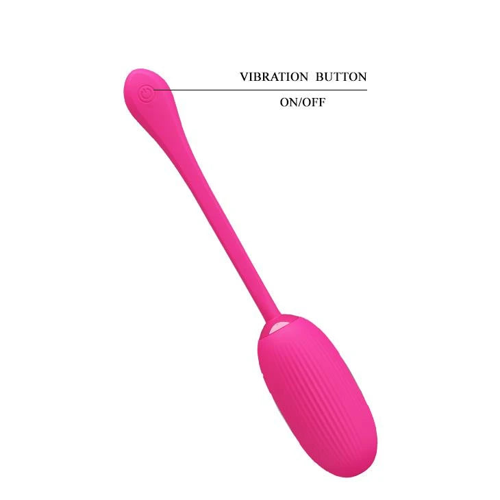 Vibro-Ei Doreen 12 Funktionen – wiederaufladbar, rosa | Pretty Love