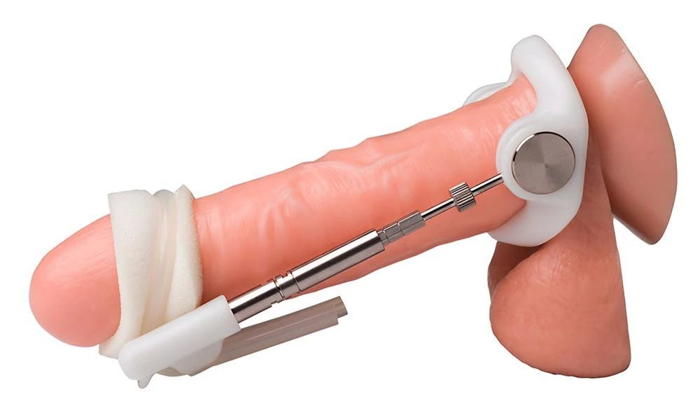 Guaina per il pene Titanium – bianca | Jes-Extender