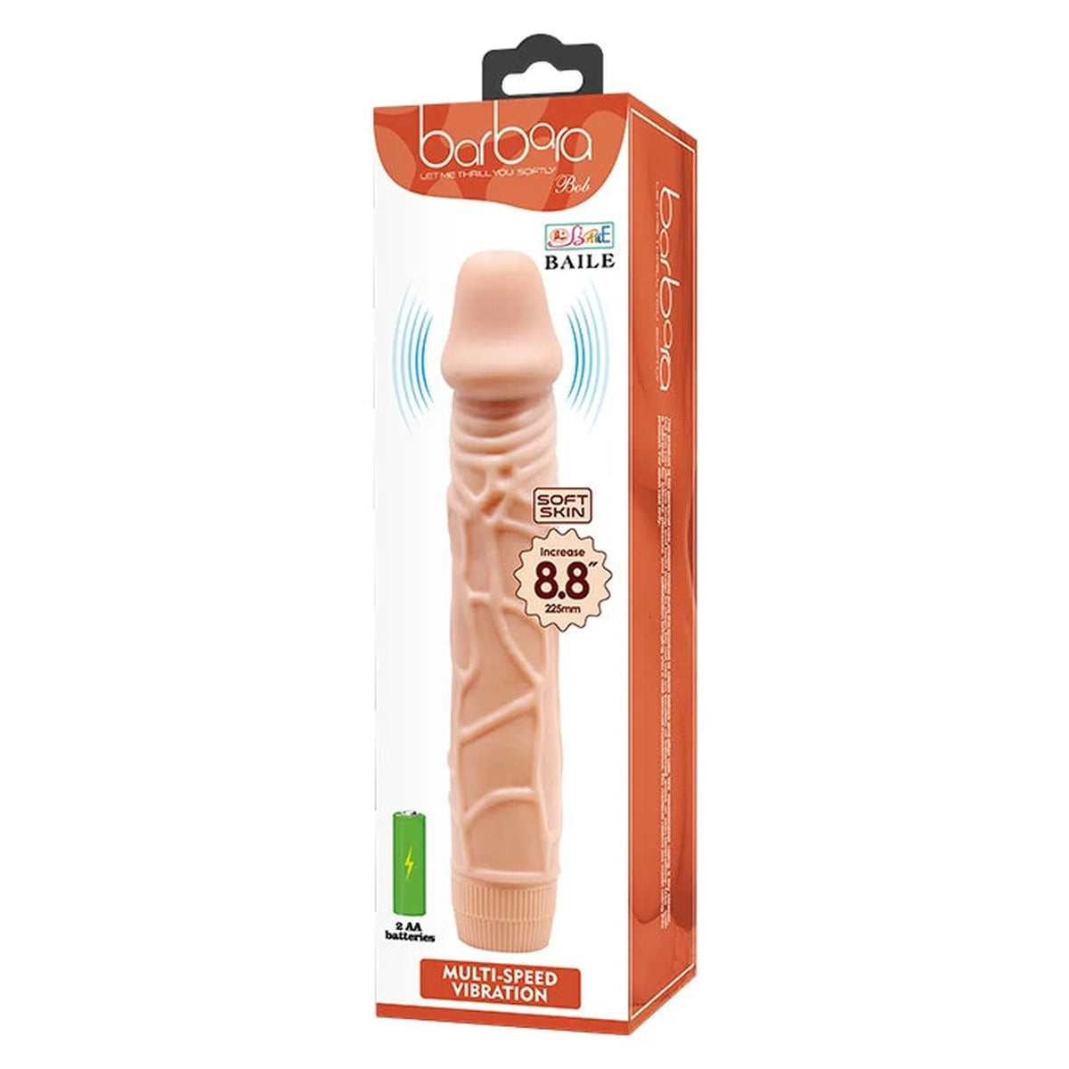 Vibromasseur réaliste BOB Sofy – nude | Baile