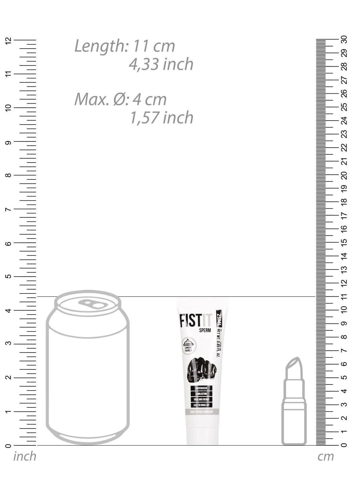Lubrificante Sperm Like 25 ml – per fisting | Fist It