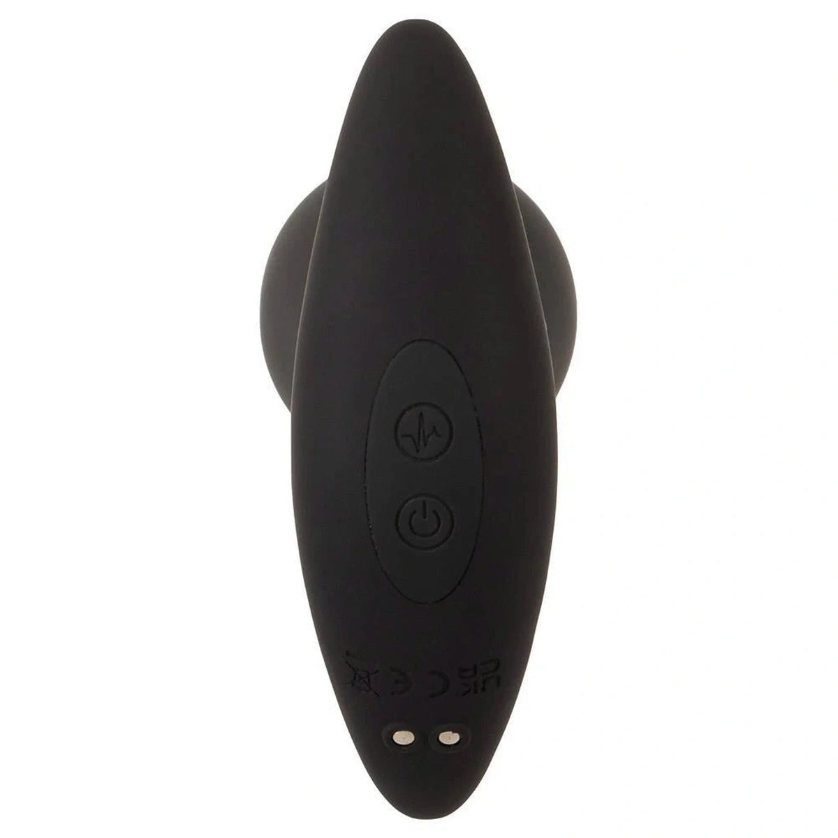 Plug anale Moving 3 velocità – vibrante, ricaricabile, nero | ANOS
