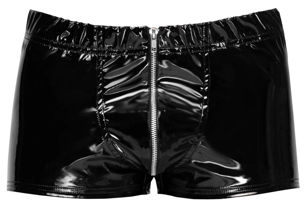 Men's pants – wetlook, black 28903301712 | Black Level