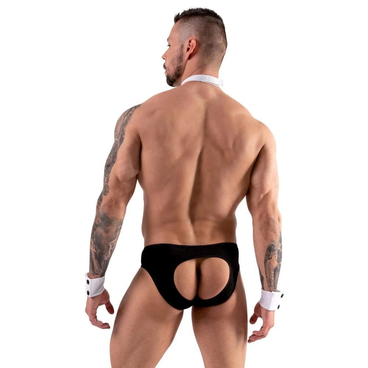 Conjunto de homem – com laços, preto | Svenjoyment