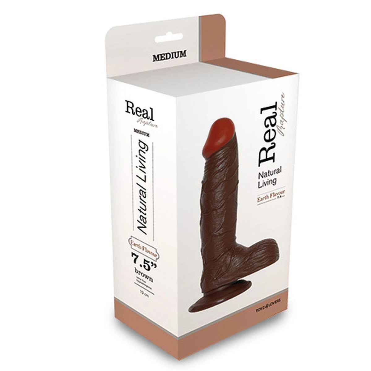 Dildo realistico – nero 1-00700692 | Real Rapture