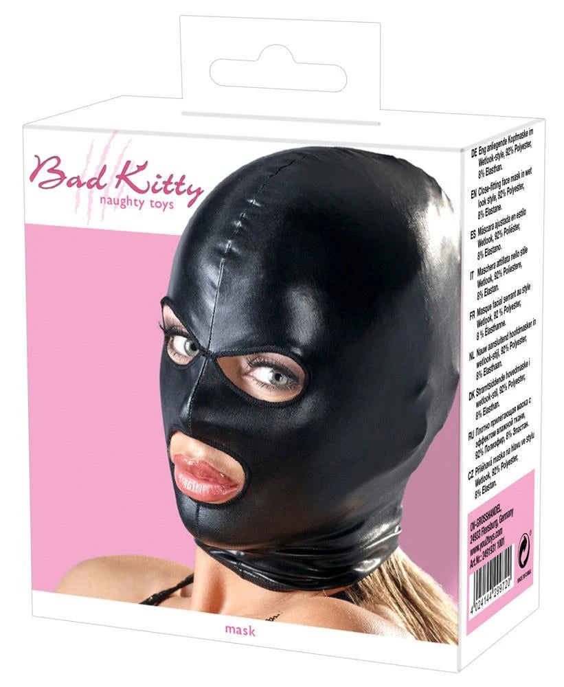 Máscara – preta 24919311001 | Bad Kitty