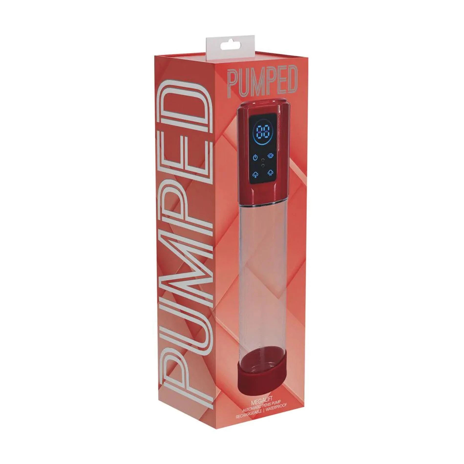MegaLift - Pompa peniena automatica impermeabile - Rosso metallizzato