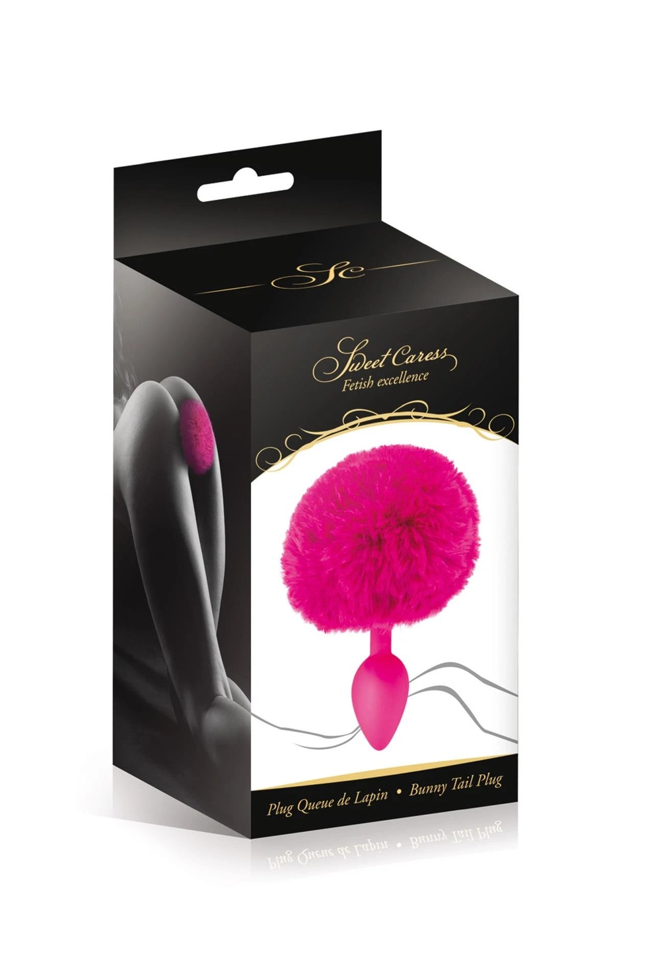FUCHSIA POMPOM ANAL PLUG
