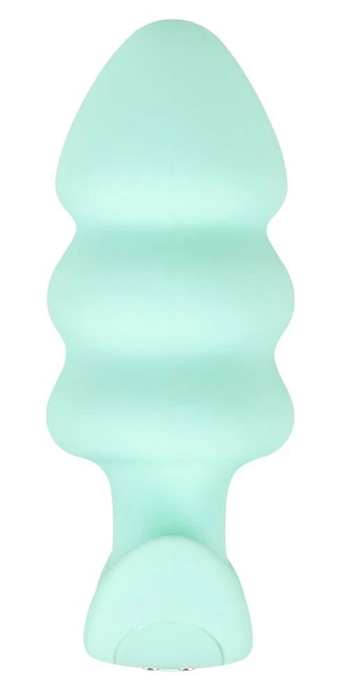 Plug anal 7 fonctions – vibrant, rechargeable, turquoise | Cuties