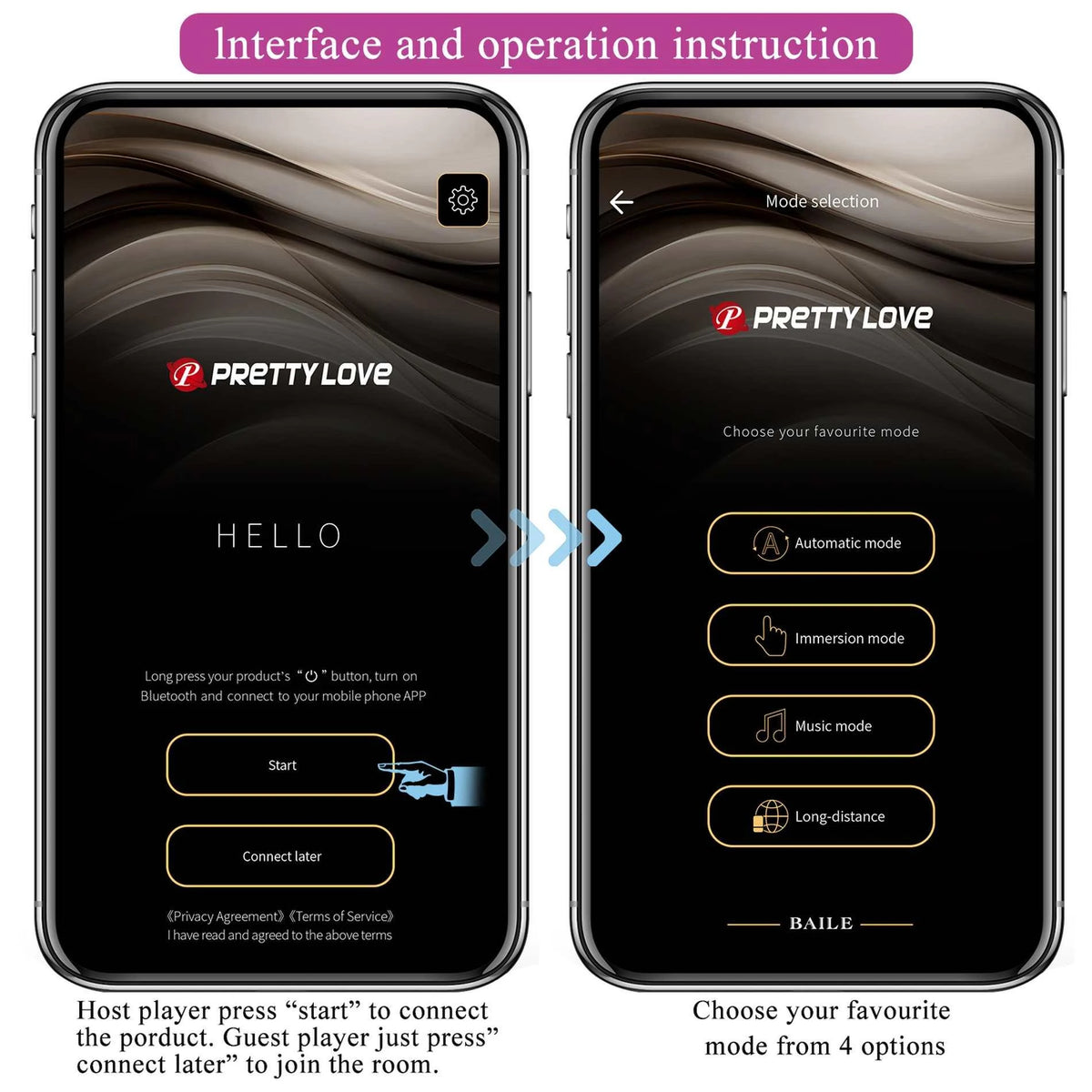 Bolas de Kegel Elvira Mobile distance 12 funciones – control por app, recargable, ciruela | Pretty Love