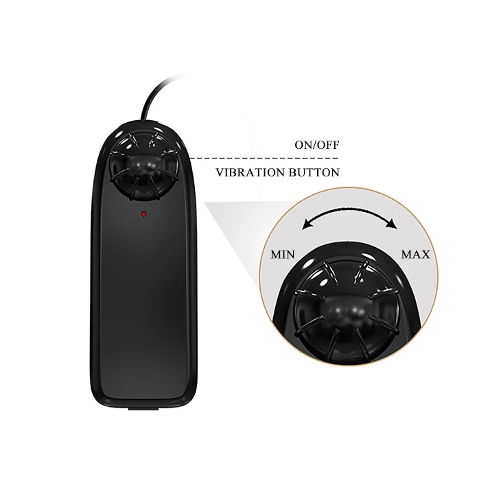 Realistischer Vibrator Jack 10.6″″ – mit Fernbedienung, hautfarben | Baile