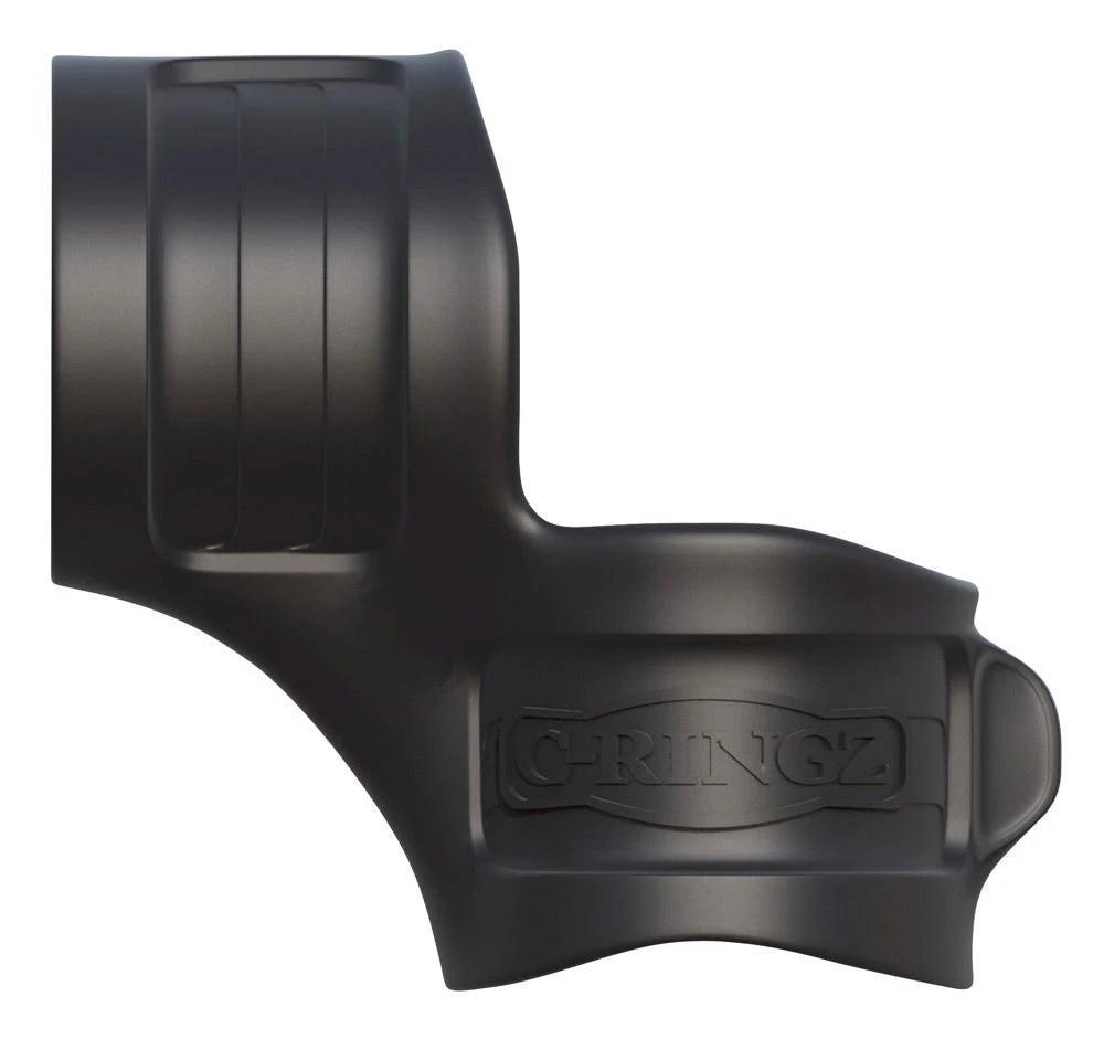 Anello fallico Mr Stretcher – nero | Fantasy C-Ringz