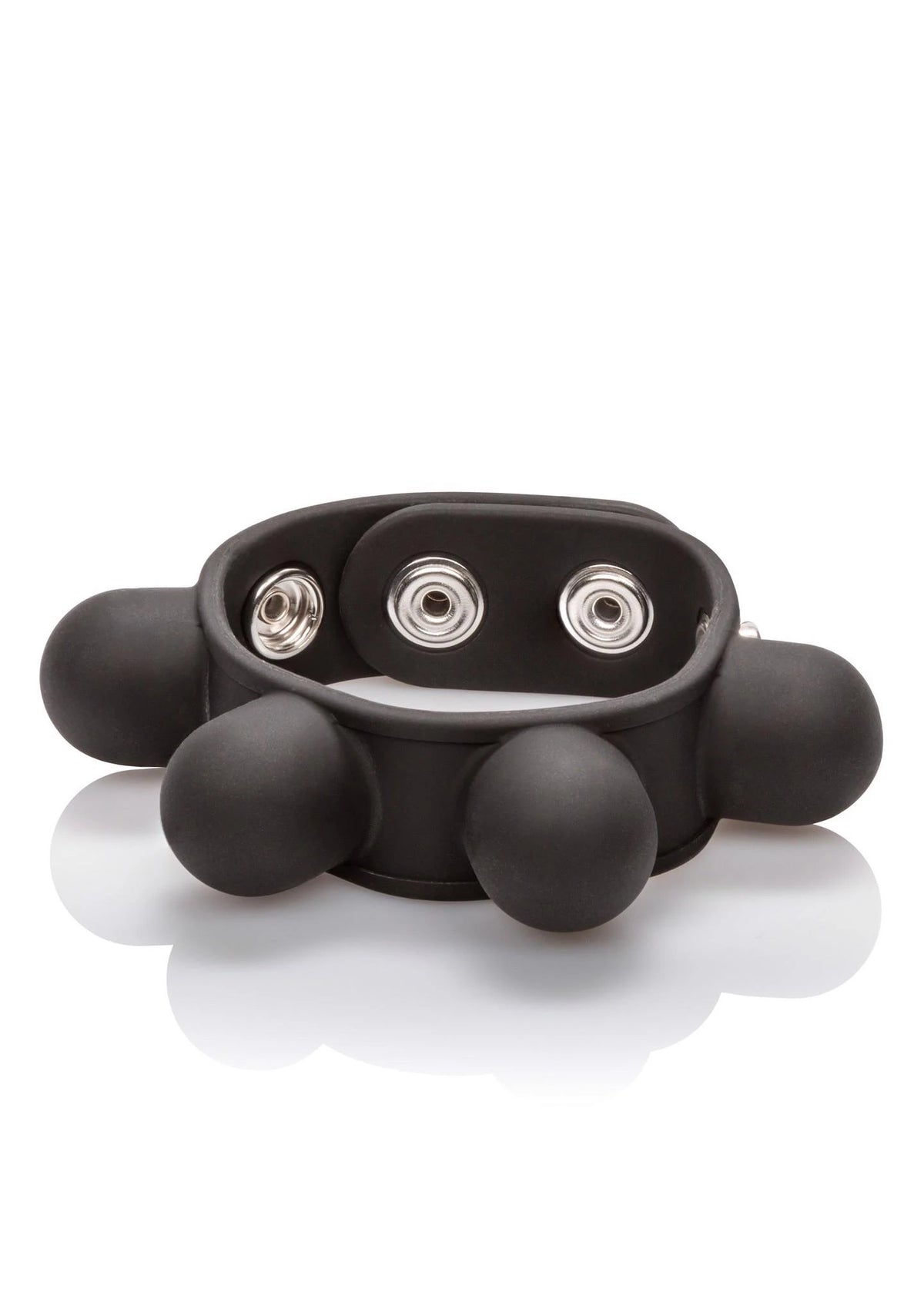 Anello fallico Weigted Stretcher – nero | Calexotics