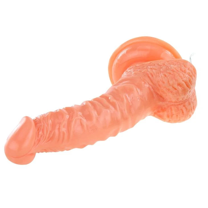 Realistic vibrator Rota base – remote control, with suction cup | Baile