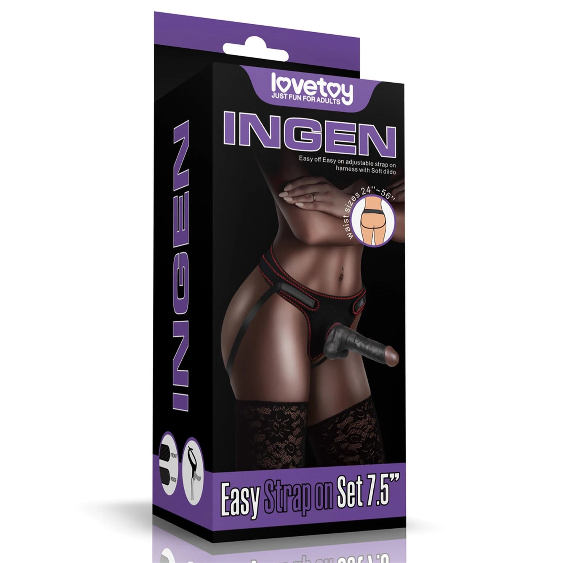Easy Strapon Set Noir