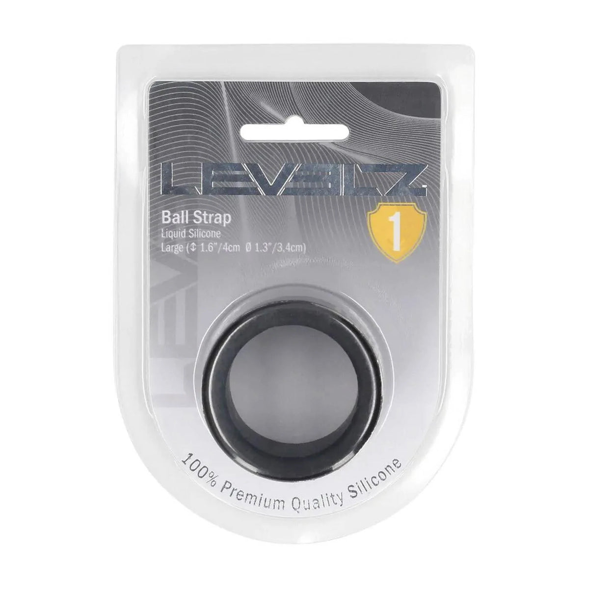 Anneau pénien – noir 36-LVL01-0019BLK | Levelz