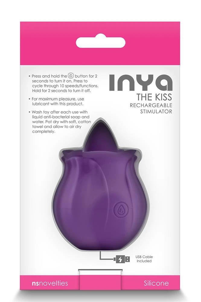 Stimolatore clitorideo Inya THE Kiss – viola | NS Novelties