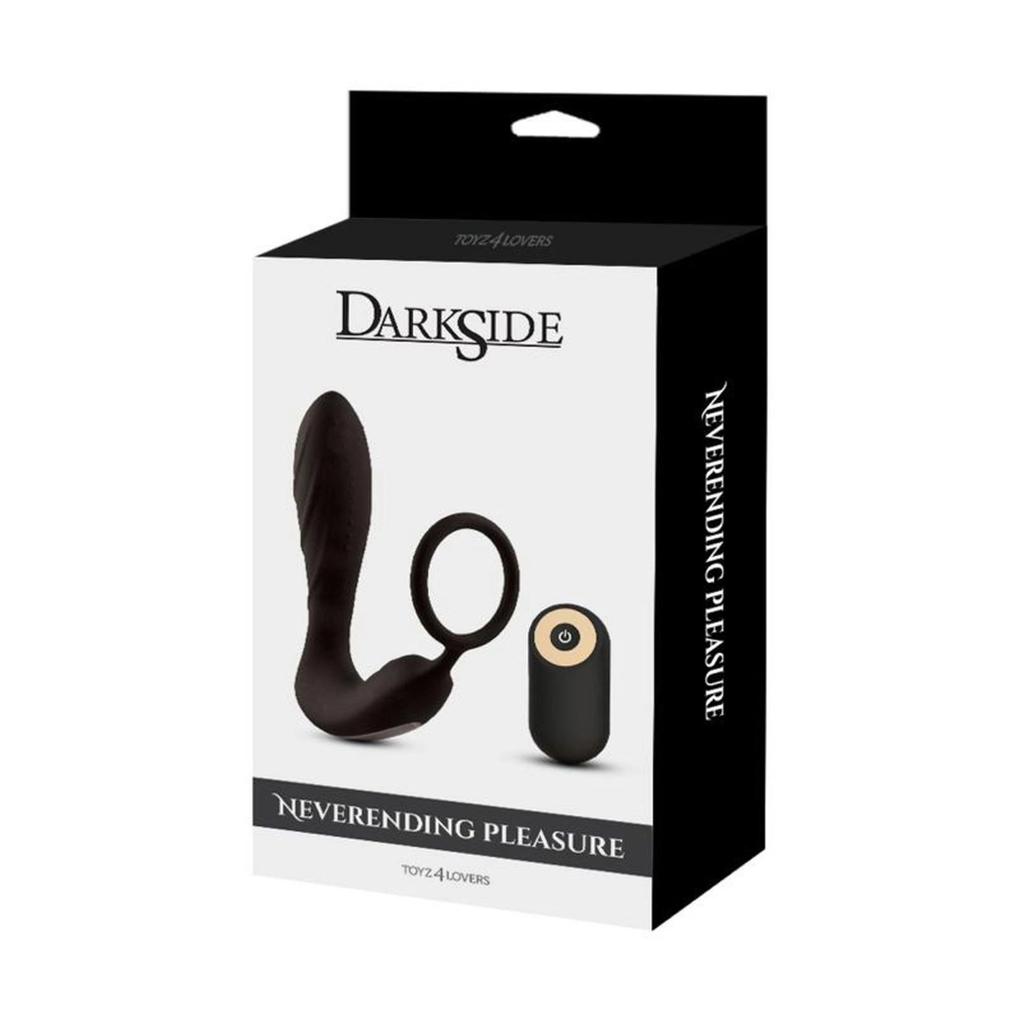Vibrating prostate stimulator with cock ring