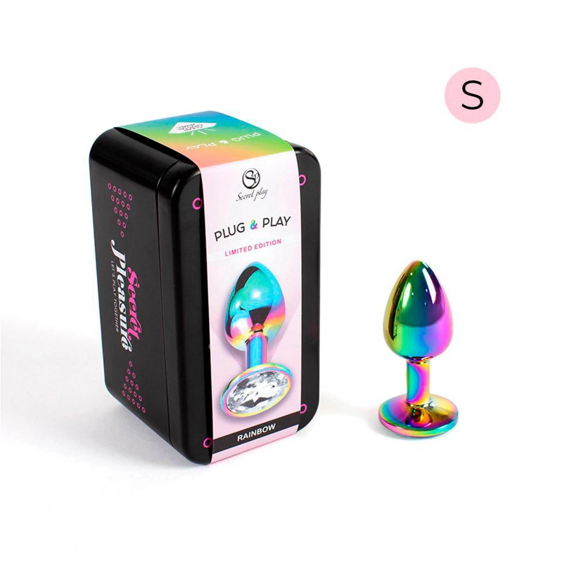 PLUG ANALE RAINBOW METAL S