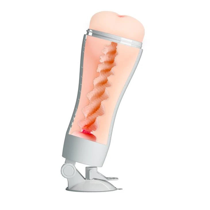 Masturbateur Flora 12 fonctions – rechargeable, vibrant BM-00900T48Z-1 | Crazy Bull