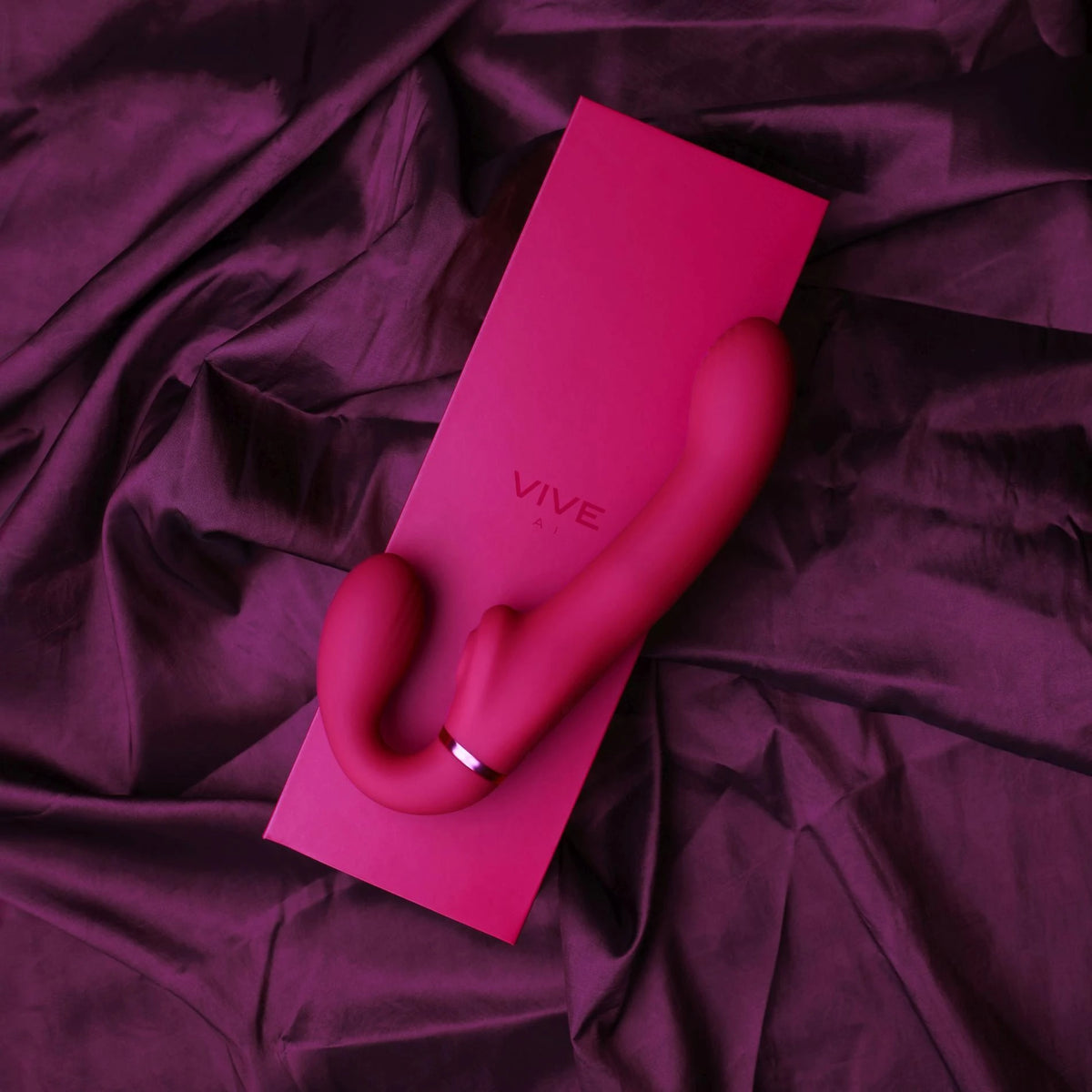 Strap-on Ai Air Wave Tickler Strapless 10 velocità – doppio | Vive