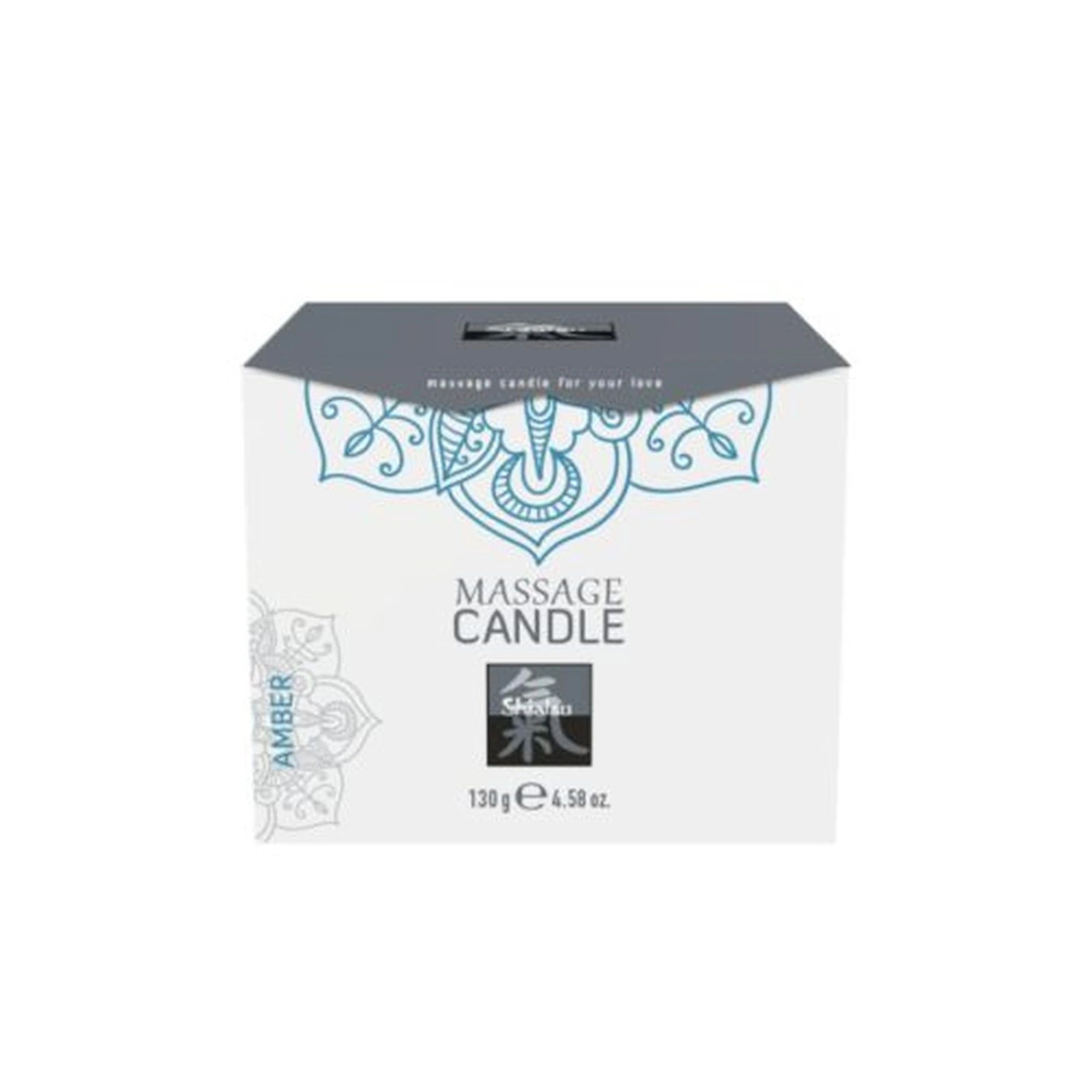 Bougie de massage Shiatsu Ambre 130g.