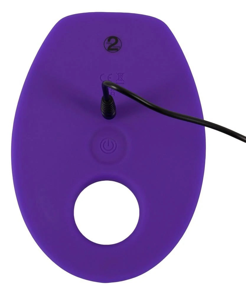 Mini-Vibrator Grinding Cushion 4 Funktionen – mit Fernbedienung, lila | Couples Choice
