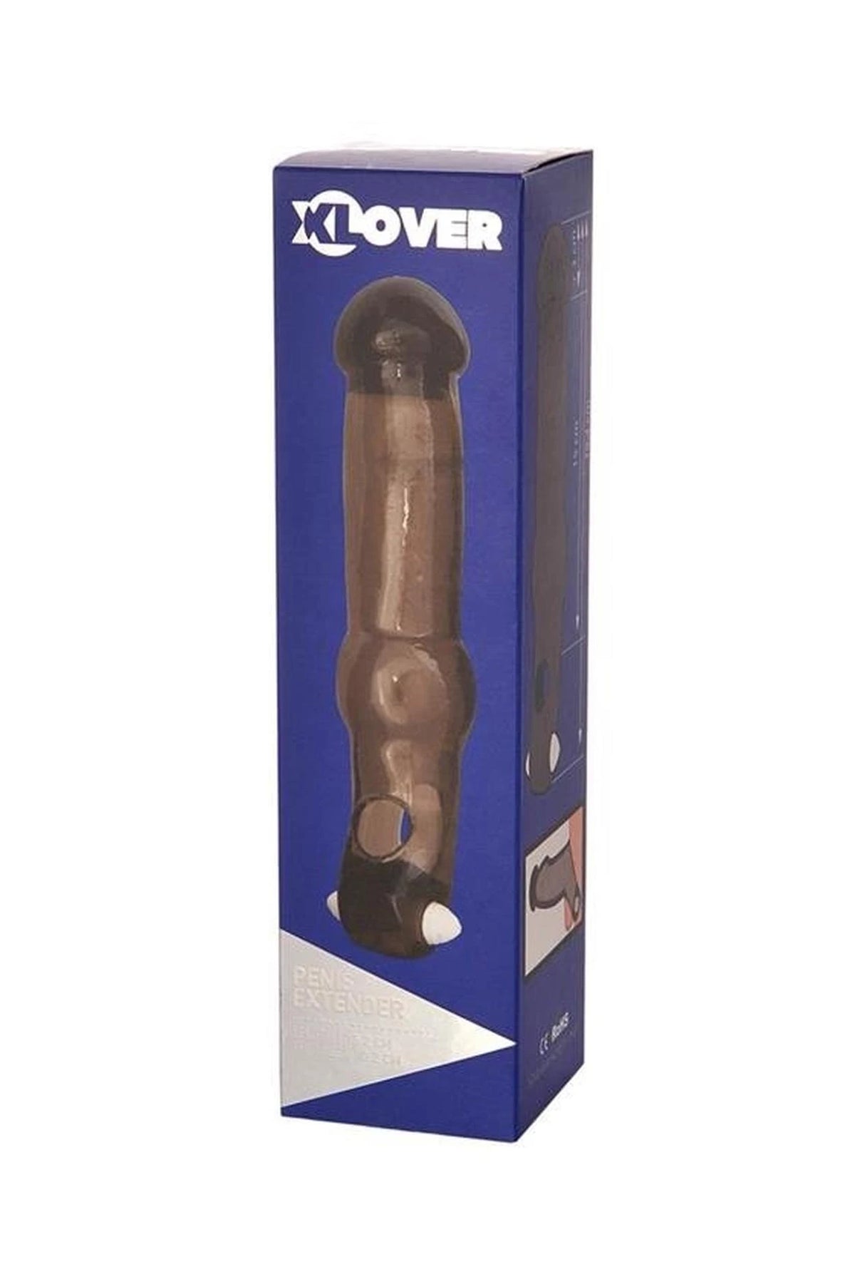 Capa para pénis xToyFa XLover increase – vibratória, preta