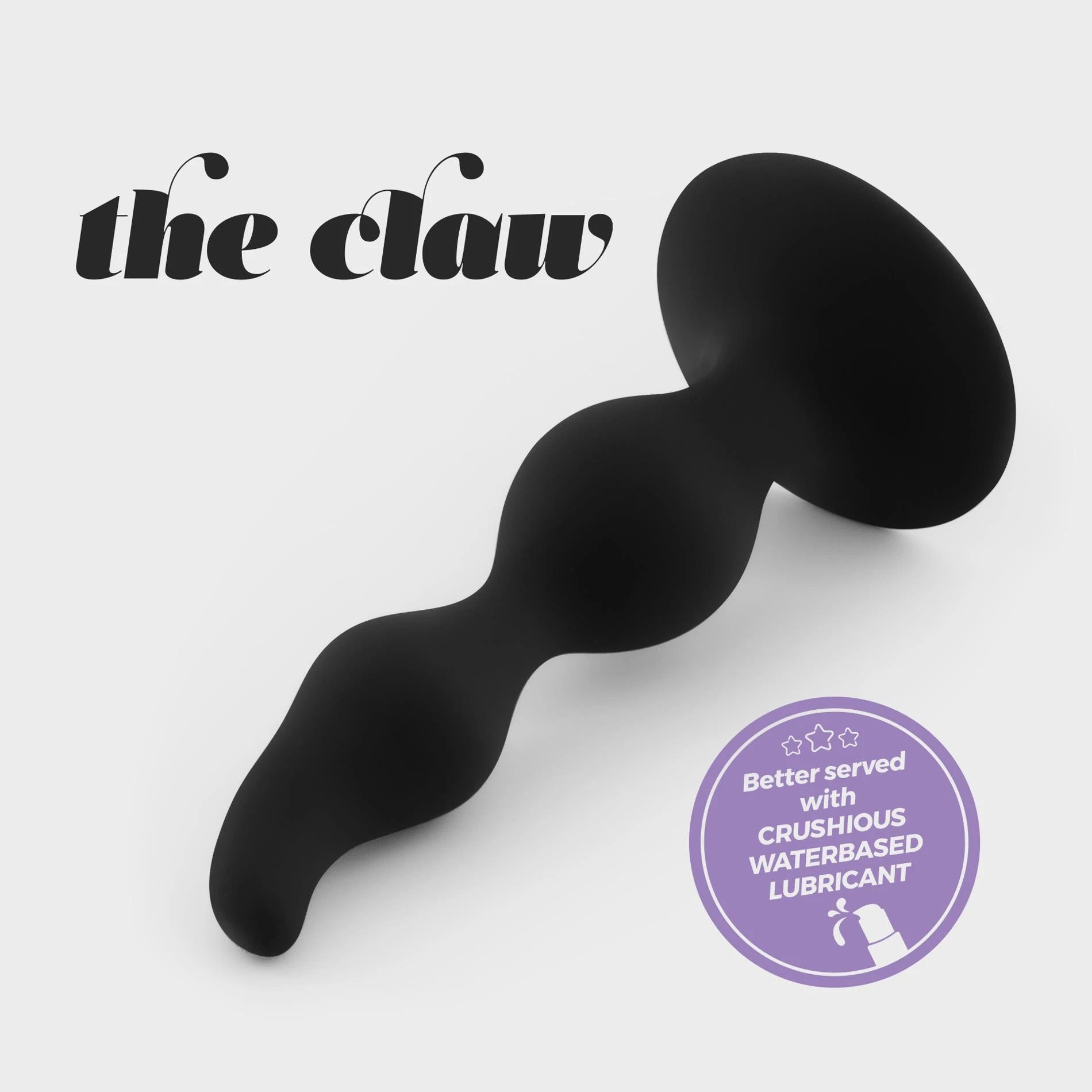 The Claw - Prostate Massager Plug - Black