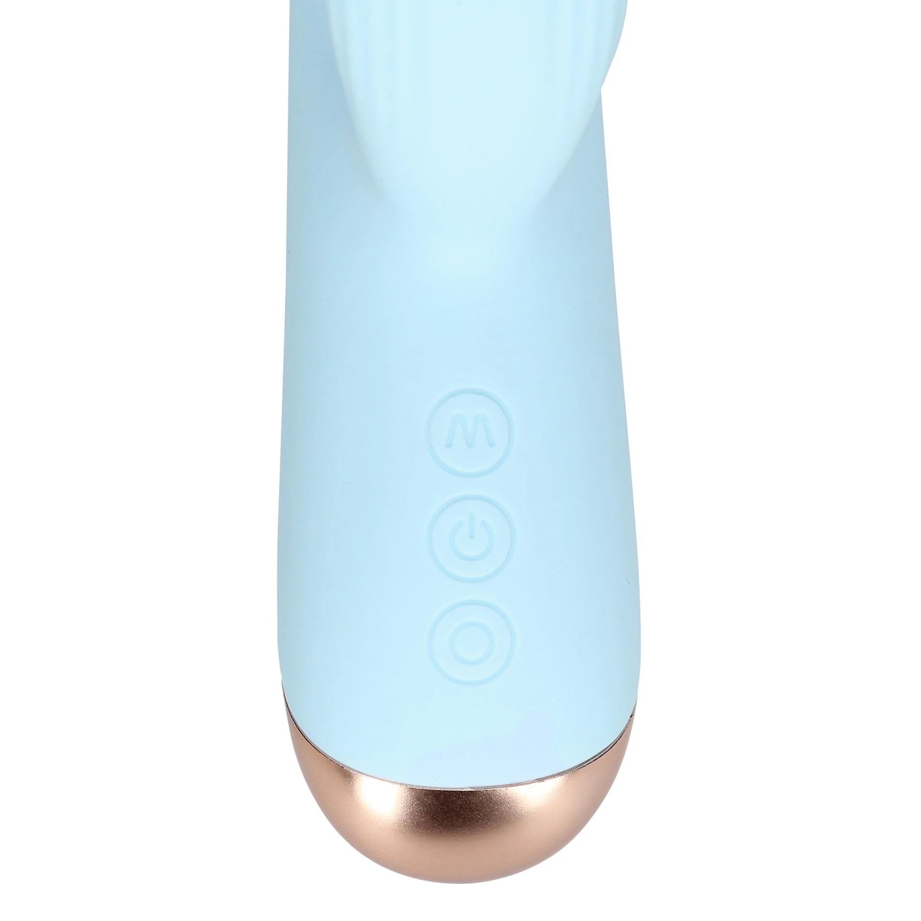 Pulse Wave and Up-and-Down Moving Ring Vibrator - Arctic Blue