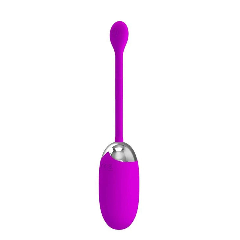 Ovetto vibrante Brook Memory 12 funzioni – ricaricabile, fucsia | Pretty Love