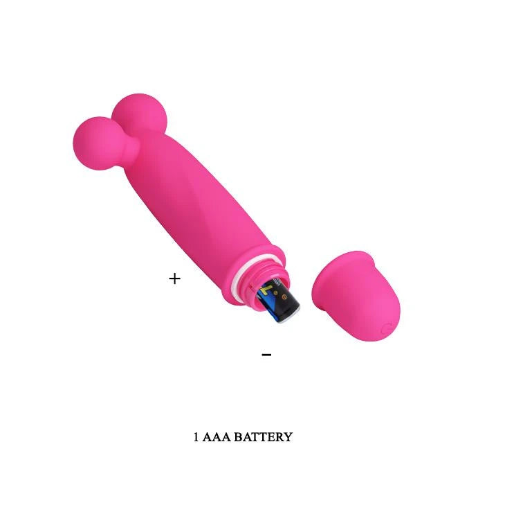 Mini vibromasseur Goddard 10 fonctions – fuchsia | Pretty Love