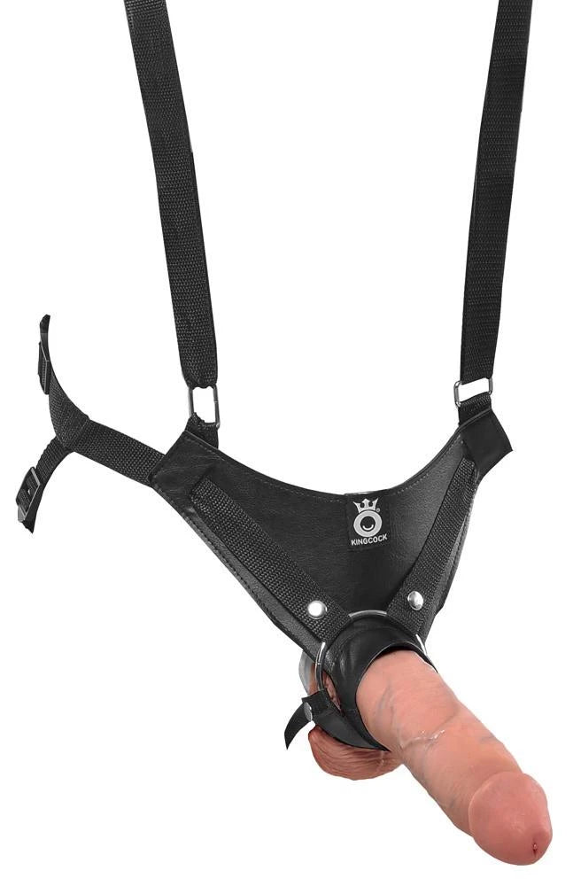 Strap-on Hollow 25 cm – nude | King Cock