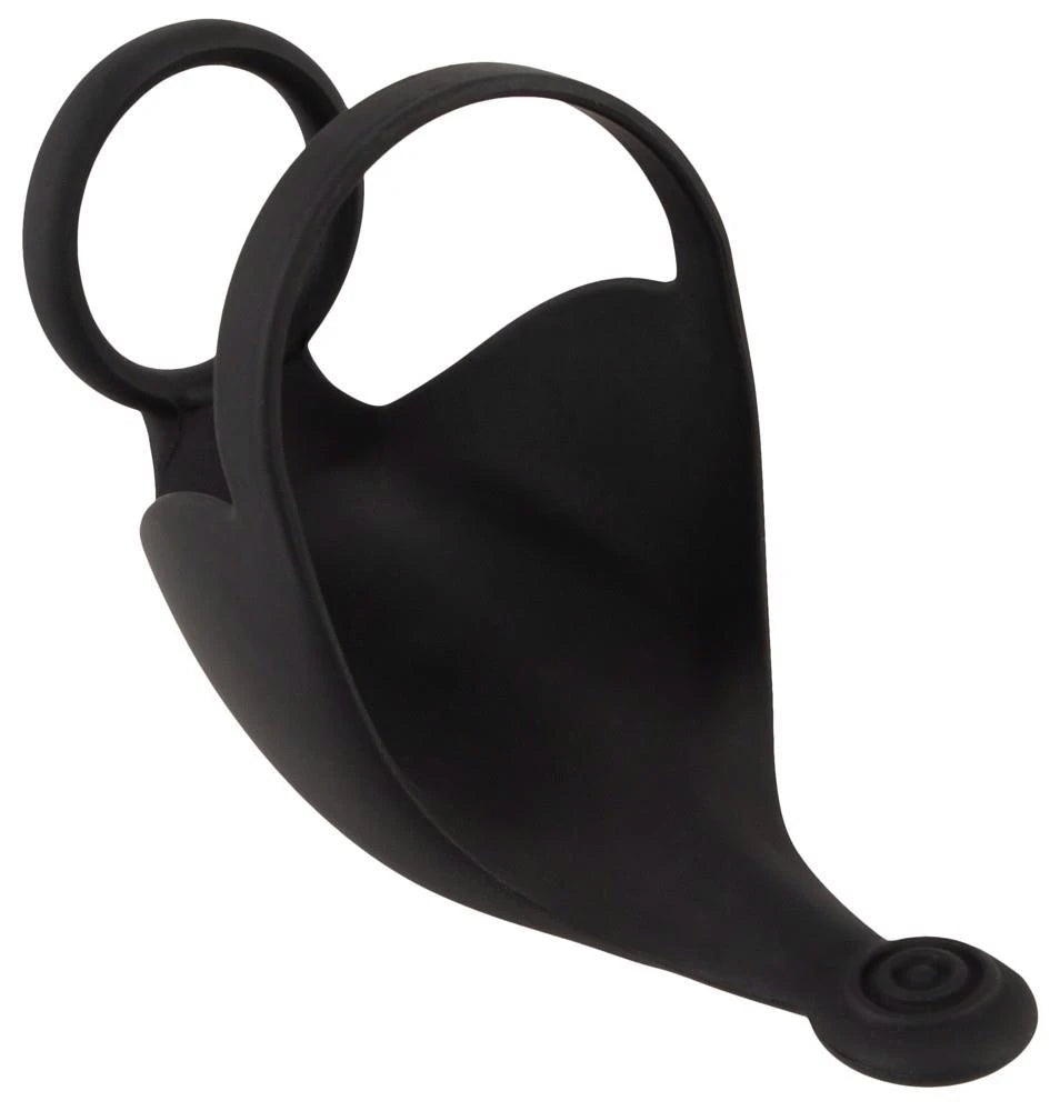 Anillo para el pene 10 funciones – con mando a distancia, negro 12.3 cm | Rebel