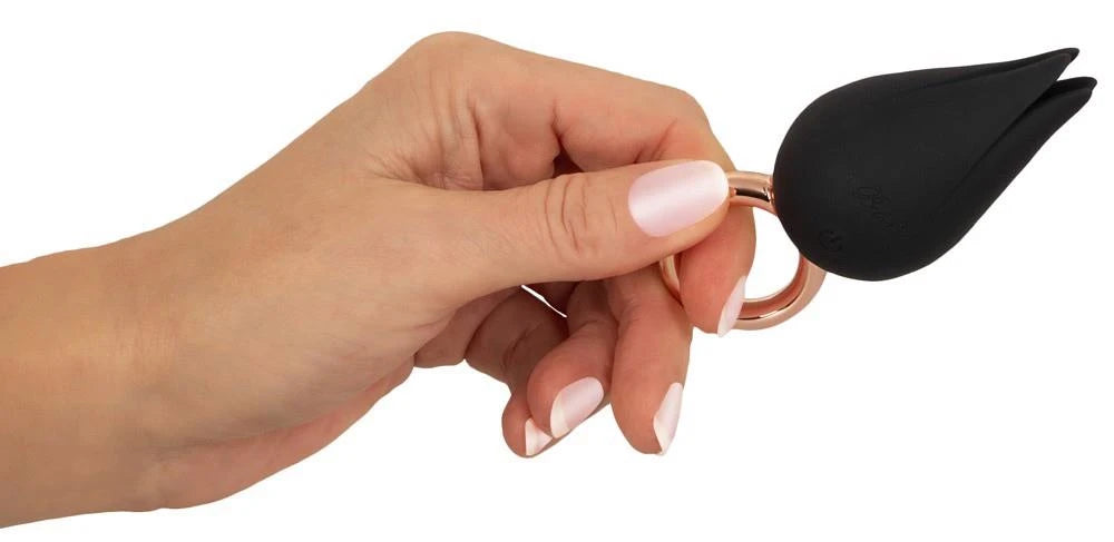 Vibrador de dedo Adv24 Belou 7 funciones – recargable, negro